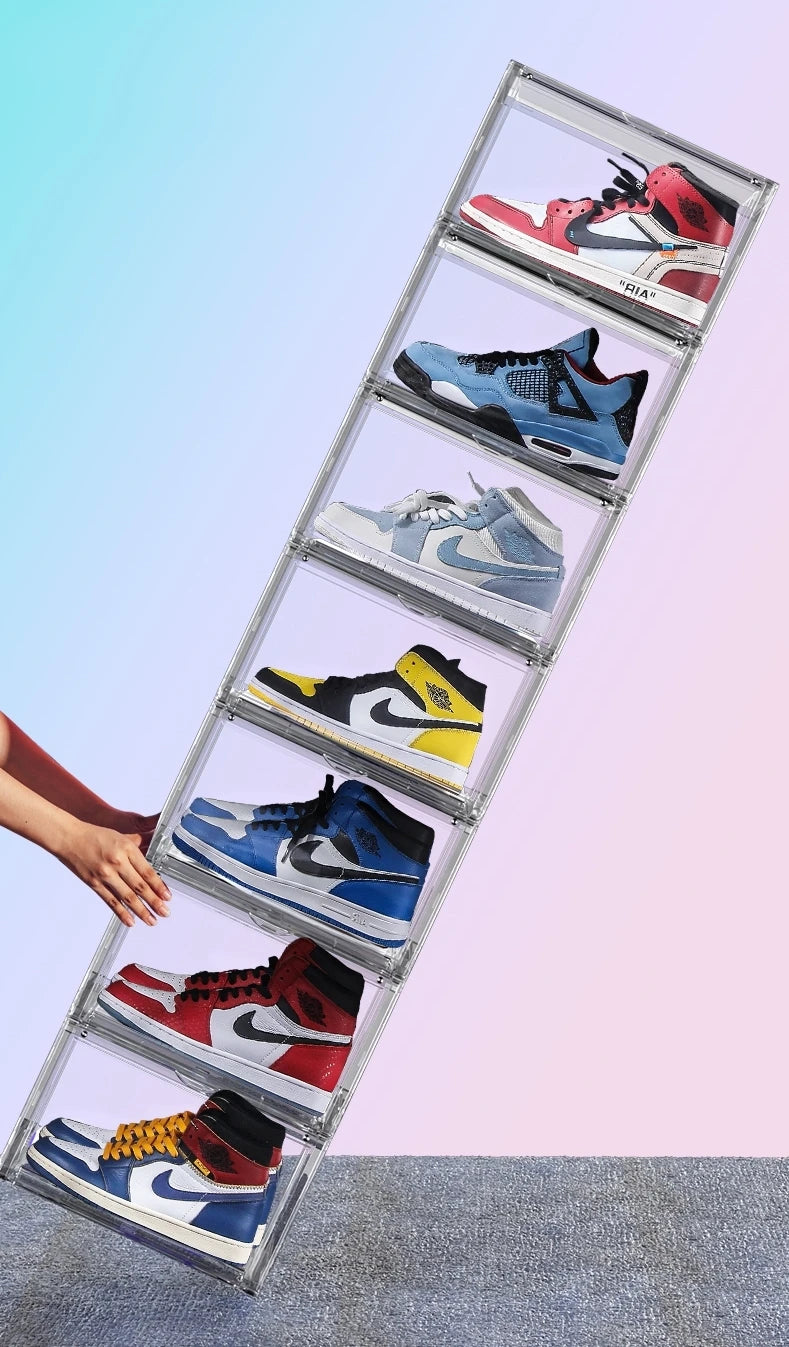 ClearStack Magnetic Sneaker / Shoe Organizer