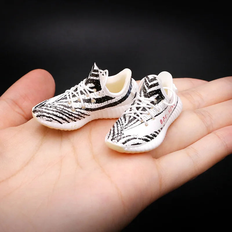 1/6 Adidas Yeezy BOOST 350 V2 Mini Ornament Replica w/ Display Case (16 Styles)