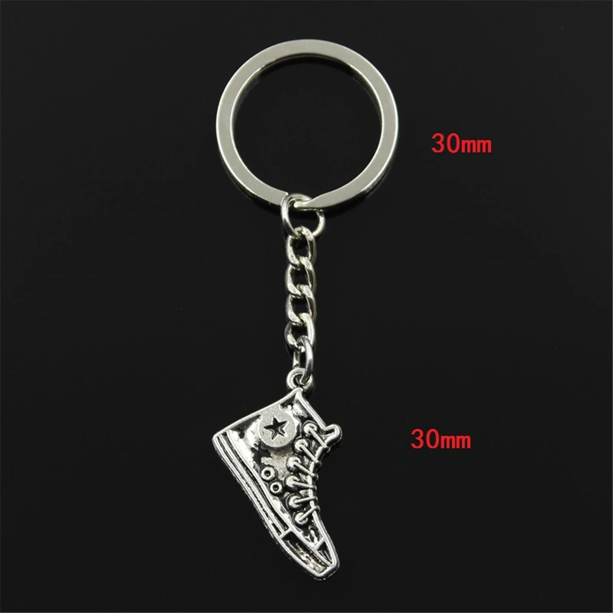 Converse All Star Metal Flat Keychain: A Classic Sneaker Icon in Durable Metal